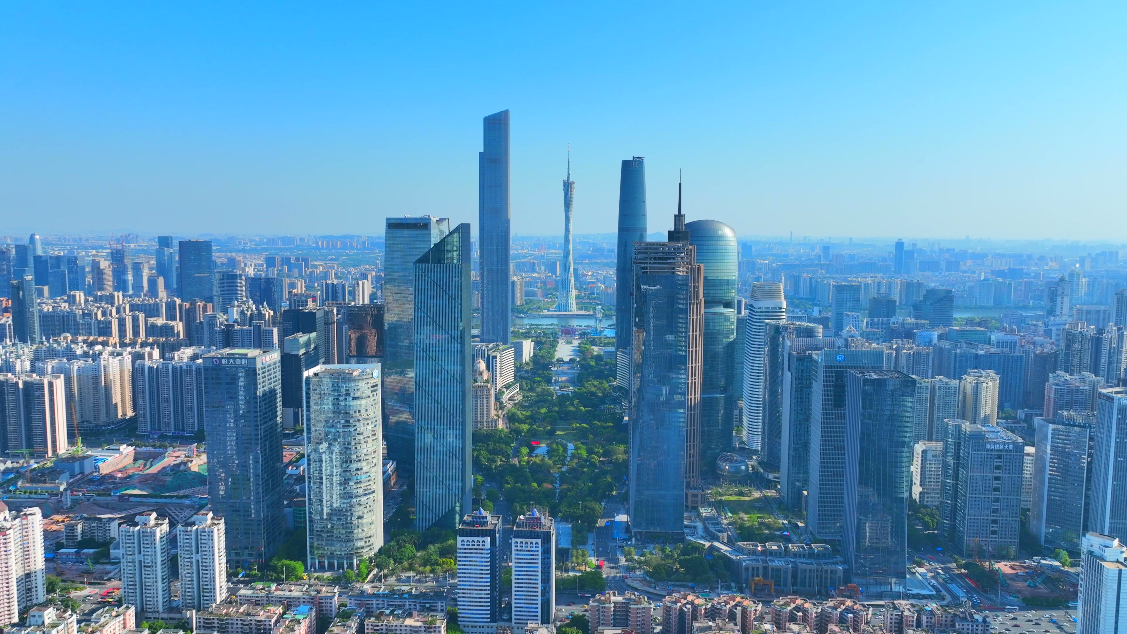 珠江新城住宅与城市环境