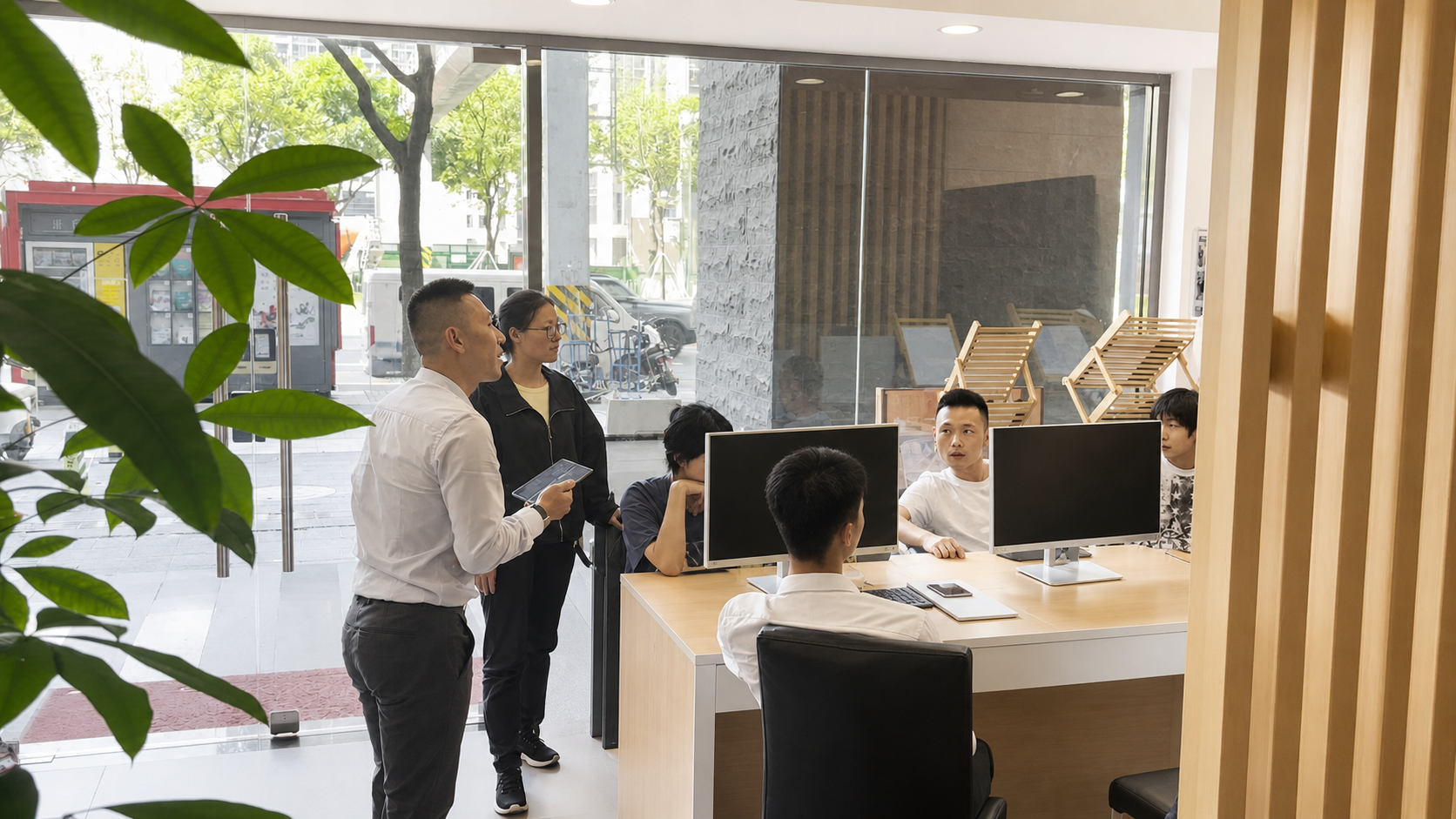 中环筑福门店日常培训